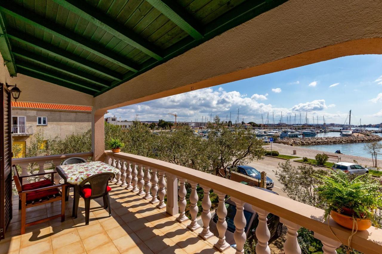 Mare-More Studio W Balcony And Beach Front And View Задар Экстерьер фото