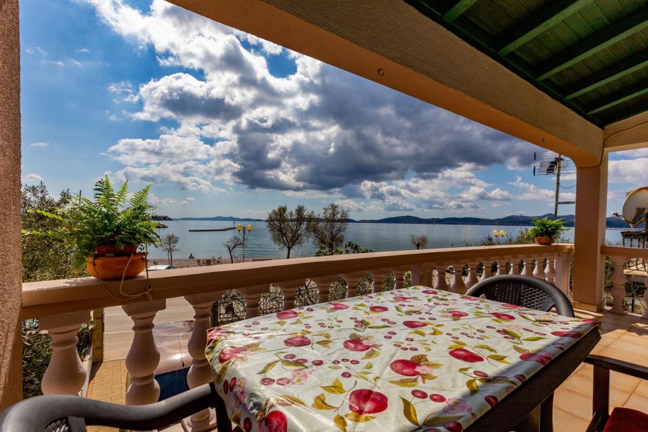 Mare-More Studio W Balcony And Beach Front And View Задар Экстерьер фото